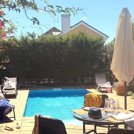 Casa Monte & Mar Con Piscina Privada En Santander Camargo