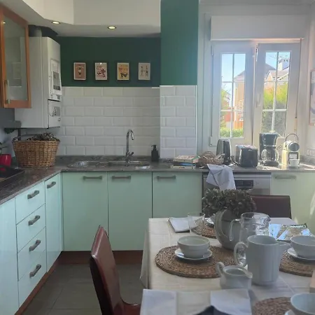 Casa Monte & Mar Con Piscina Privada En Santander Camargo