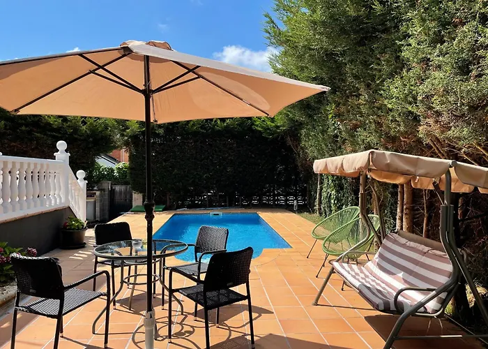 Casa Monte & Mar Con Piscina Privada En Santander